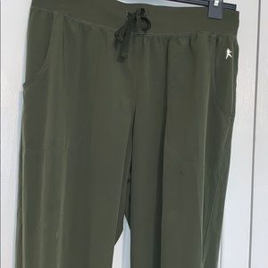 Swishy athletic joggers